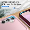 thumbnail image 4 of REQO for Galaxy A14 5G Phone Case,Samsung Galaxy A14 5G Case with Screen Protector,Heavy-Duty Tough Rugged Shockproof Protective Phone Case for Samsung A14 5G, Pink, 4 of 6