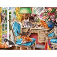thumbnail image 4 of Ceaco Paws Gone Wild-Kittens in the Bedroom 500pc Puzzle, 4 of 4