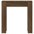 thumbnail image 2 of vidaXL Dining Table Brown Oak 140x74.5x76 cm Engineered Wood, 2 of 4