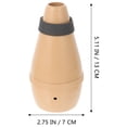 thumbnail image 2 of MasteelfCA 1 Pce Trompette Délicate Silencieuses Pratiques Instrument de Musique Sourdine, 2 of 8