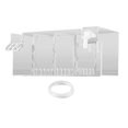 thumbnail image 1 of MERIGLARE Aquarium Filter Box Drawer Drip Tray Filtration Box Fish Tank Top Filter Box Clear 24x10.5x10cm, 1 of 9