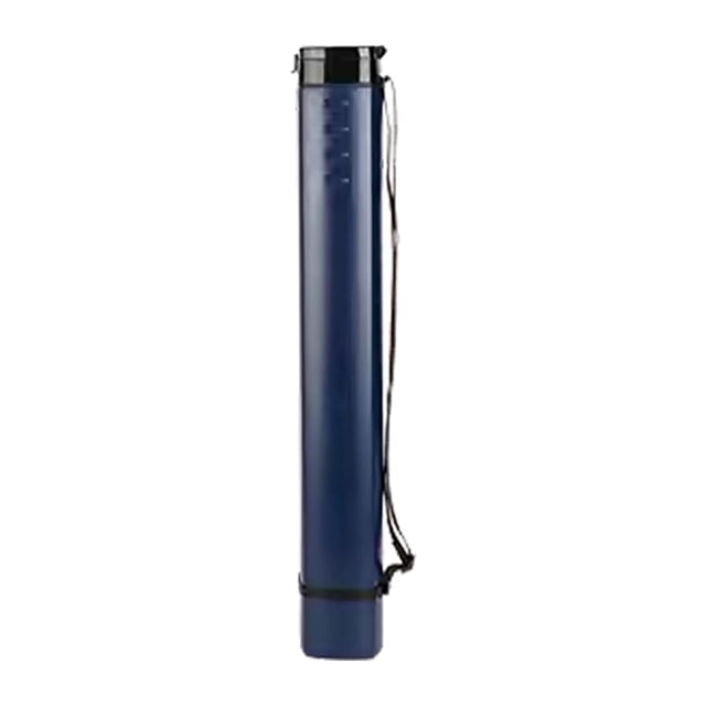 KLKCMS Extendable Poster Tube 62 to 105 cm Scroll Holder for Drawing Scroll Picture Deep Blue
