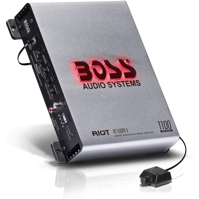 Boss Audio Systems 1100 Watt Monoblock Car Amplifier for Low/High Level Inputs