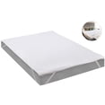 thumbnail image 2 of Waterproof Mattress Protector Double, Breathable Cooling Mattress Pad Full Size, Ultra Soft Bamboo Vinyl-Free Terry Cloth Mattress Topper,, 2 of 6