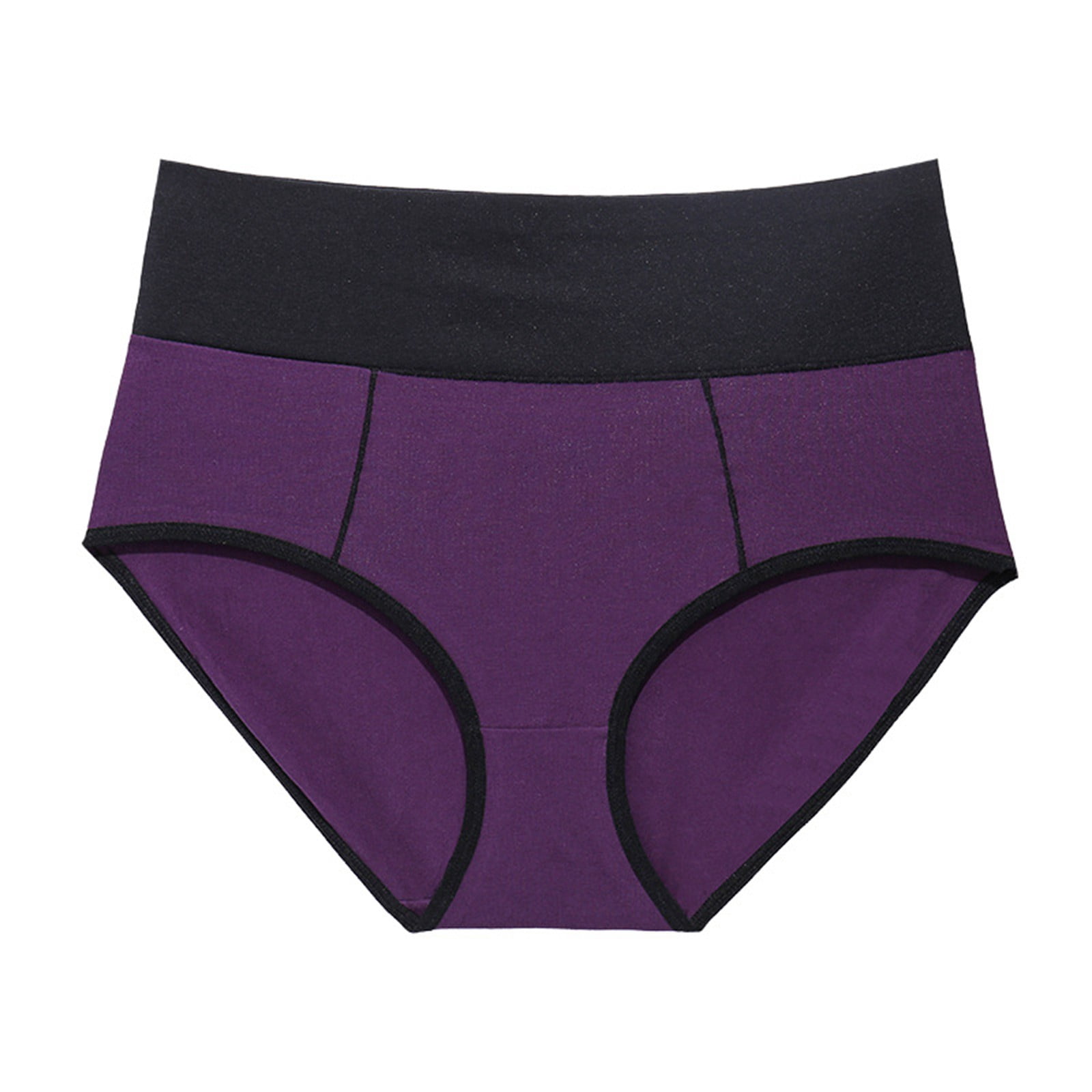 B91xZ Plus Culottes Invisibles Sans Couture en Coton pour Femmes Taille, Violet G