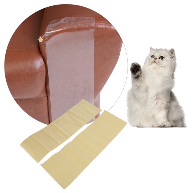 Garosa 2PCS Pet Cat Large Scratch Guard Self-adhesive Scratching Post Furniture Sofa Protector ,Furniture Protector , Scratch Guard