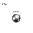 thumbnail image 2 of Unique Bargains Precision Balls 1' Diameter 304 Stainless Steel for Bearings 2 Pack, 2 of 5