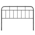 thumbnail image 2 of Modway Alessia Tête de Lit Grand Moderne Style Ferme en Métal, Gris, 2 of 5