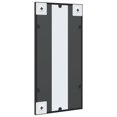 thumbnail image 3 of vidaXL Miroir Mural Noir 30x60 cm Rectangle Fer, 3 of 5