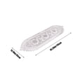 thumbnail image 3 of Dvkptbk Table Runner White Hollow Lace Table Flag Beautiful Flower Tablecloth Table Flag Home Dining Table Decoration 13.78X45.28 Inches Kitchen Essentials, 3 of 6