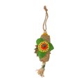 thumbnail image 2 of Palm Leaf Toy, Bird Chew Toy Colorful Beak Grinding Easy Installation  Free  For Cockatiel, 2 of 8