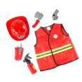 thumbnail image 1 of Jouets de Costume de Pompier pour Enfants Jeu d'Imitation Déguisement Jouet Costume d'Imitation, 1 of 8