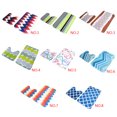 thumbnail image 4 of 2pcs/set Soft Microfiber Bath Mats Sets Non Microfiber Bath Slip U Shape Bath Carpet Set, 4 of 7