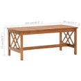 thumbnail image 4 of vidaXL 5 Piece Garden Lounge Set Solid Acacia Wood, 4 of 5