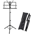 thumbnail image 1 of Support pour Partitions/support de Musique Pliant Portable Super Robuste Base Trépied à Hauteur Réglable, 1 of 4