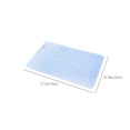 thumbnail image 4 of Sentmoon Bathroom Carpet Bath Mat Non Slip Bath Mat Shower Floor Pad with Massage Dots Waterproof Fast Dry Plastic Bathroom Rug for Tub Security Opposition Fatigue, 4 of 7