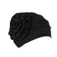 thumbnail image 1 of Side Applique Flower Hijab Hat Muslim Baotou Hat, 1 of 8