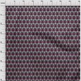 thumbnail image 3 of oneOone Cotton Cambric Fabric Geometric Ikat Print Sewing Fabric BTY 56 Inch Wide, 3 of 4