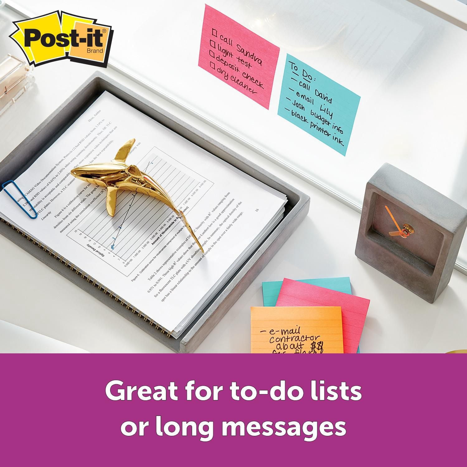 Post-it® Super Sticky Notes 654-5SSUC-C, Rio de Janeiro Collection