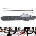 thumbnail image 4 of Bicycle Chain Protector, Bicycle Frame Chain Guard Reusable Universal  For Road Bikes For Folding Bikes For Mountain Bikes Black, 4 of 8