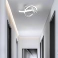 thumbnail image 3 of LED Ceiling Light Lighting Fixture Flush Mount Simple Ceiling Lamp Led for Entrance Aisle white diameter 24cm, 3 of 8