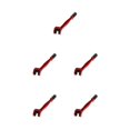 thumbnail image 2 of ZLight Motorcycle Bike Chain Cleaning Brush Bicycle Cleaner Scrubber Gear Washing Tool red 5Set, 2 of 5
