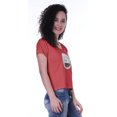 thumbnail image 4 of Moomaya T-shirt à Manches Courtes pour Femmes avec Col Rond, Patch à Paillettes, Coupe Décontractée - 24, 4 of 7