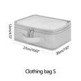 thumbnail image 2 of Clothes Storage Bag, Travel Portable Fabric Clothing Storage Bag Business Trip Packaging Multi-functional Storage Bag, 2 of 9