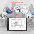 thumbnail image 4 of Amdohai A4 Copyboard Ultra-thin LED Light Pad Stepless Brightness Translucent Drawing Board USB Powered for Artist Animation Sketching Architecture Calligraphy Stenciling, 4 of 8