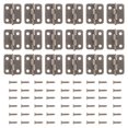 thumbnail image 1 of 50 Sets Jewelry Box Hinges Decorative Drawer Hinges Antique Mini Hinge Connectors, 1 of 8