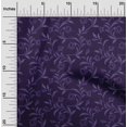 thumbnail image 2 of oneOone Velvet Purple Fabric Floral Craft Projects Decor Fabric Printed By The Yard 58 Inch Wide, 2 of 5