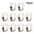 thumbnail image 2 of 10PCS SPRING TERRY CLIPS OPEN TYPE SPRING STEEL TOOL CLIPS HEAVY DUTY, 2 of 2