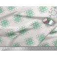 thumbnail image 2 of Soimoi polyester Crepe Fabric Flower Artistic Printed Fabric 1 Yard 42 Inch Wide, 2 of 3