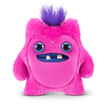 Fuggler Baby Fuggs 3.5-inch Series 4 (Greedy Grinner - pink) by ZURU, Funny Ugly Monster Plush Toy
