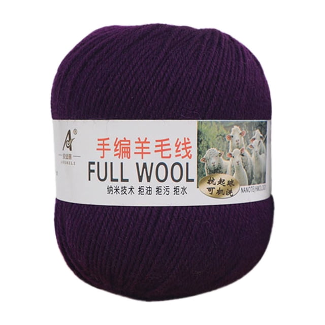 Birdeem Mercerized Super Soft Wool Yarn Medium Thick Hand Knit Sweater Pants Coat Yarn Diy Scarf Yarn