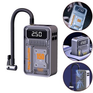 150Psi Wireless Car Electric Tire Inflator Portable Usb Air Compressor Pump Tire