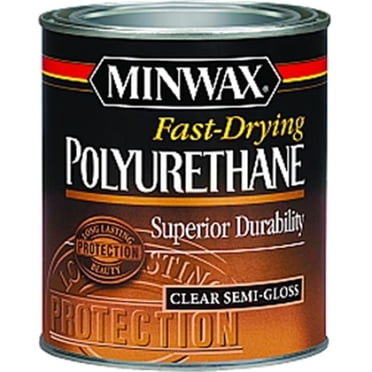 Minwax 63005 1 qt. Semi Gloss Fast Dry Polyurethane - Clear