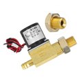 thumbnail image 4 of Brass Electric Solenoid Valve, Welding Solenoid Valve Durable Strong  For Neutral Gas And Liquid, 4 of 8