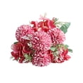 thumbnail image 2 of TIMIFIS Fleurs Artificielles Réalistes, Pivoines en Soie Rouges Fleurs Fausses Bouquet de Fleurs pour Centre de Table Mariage Fête Déco Maison sur, 2 of 6