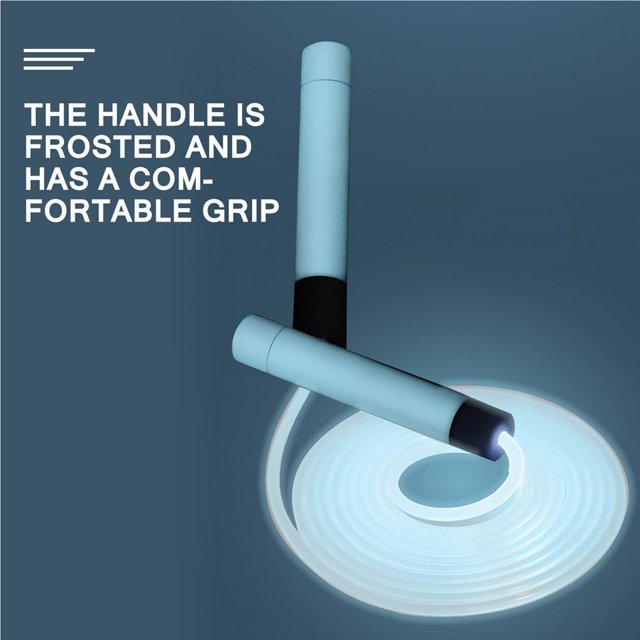 Glowing Jump Ropes Develop Children's Sports Interest Skipping Rope Fitness Exercise Adjustable Rope for Kids Men Women Indoors Outdoors