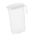 thumbnail image 3 of Luzkey Pitcher with Lid Cold Brew Kettle Clear Multipurpose Water Jug Drink Container for Iced Tea Milk Lemonade Beverage Restaurant 2.2L, 3 of 8