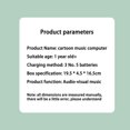 thumbnail image 3 of Kids Laptop Toy, High Simulation Laptop Design Light Music English Learning Improve Creativity for Early Education, 3 of 7
