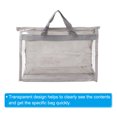 thumbnail image 3 of Unique Bargains Sacs à Poussière pour Sac à Main, Taille m Protecteur de Sac Transparent en PVC Antipoussière, Gris Pâle, 3 of 5