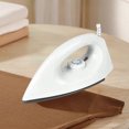 thumbnail image 3 of Bwiyojiz Kitchen Small Appliances Clothes Iron for Home Use without Adding Water Temperature Control Ironing Painting Drilling Wrinkle Removing Sleek Soleplate Dry, Gifts for Sister, White, 3 of 6