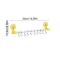 thumbnail image 3 of Nilvkv Suction Cup Hook Rack Punch Free Kitchen Pole with Hook Bathroom Storage Rack Bath Towel Storage Rack Behind The Door Clothes Hook, 3 of 6