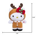 thumbnail image 2 of Holiday Greeter-Hello Kitty en tenue de renne-OPP SM-Sanrio, 2 of 6
