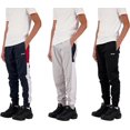 thumbnail image 1 of CHUANK Boys 3 Pack Active Tricot Joggers Size 5-16, 1 of 4
