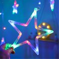 thumbnail image 4 of AYktou Christmas Decorations,Led Lights,Christmas Lights,Fairy Lights,Christmas Tree Lights Christmas Star LED Bulb String Light Decoration Curtain Light Wedding Neon Light Post, 4 of 4
