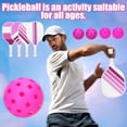 thumbnail image 4 of Pickleball Rackets Set Pickleball Paddle Set of 4 Rackets and 4 Pickleballs Balls Pickle-Ball Racquet with Balls Sports Accessory, 4 of 8