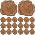 thumbnail image 1 of Shisuyan 60Pcs Envelope Sealing Stickers Wax Seal Stickers Adhesive Wax Seals Embossed Seal Stickers, 1 of 9